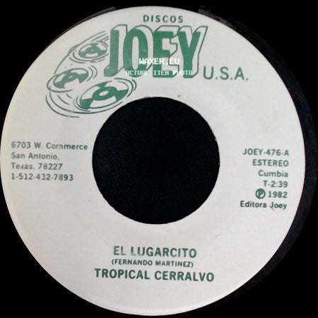 Tropical Cerralvo - Libres Para Amar / El Lugarcito side B