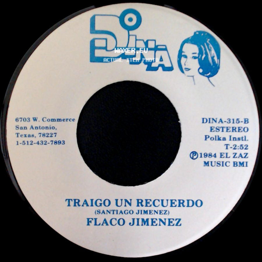Flaco Jimenez - Traigo Un Recuerdo / La Movidita side A