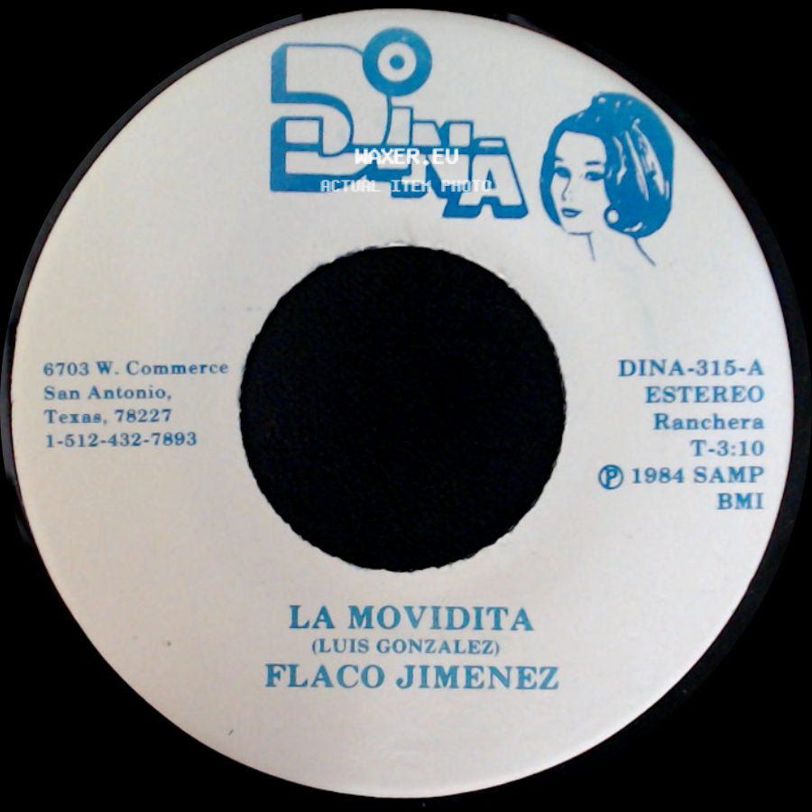 Flaco Jimenez - La Movidita / Traigo Un Recuerdo side A