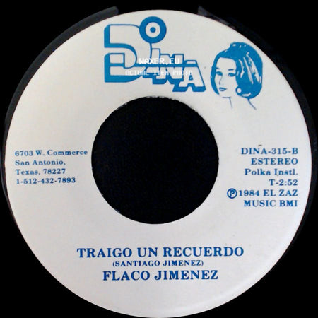 Flaco Jimenez - Traigo Un Recuerdo / La Movidita side A