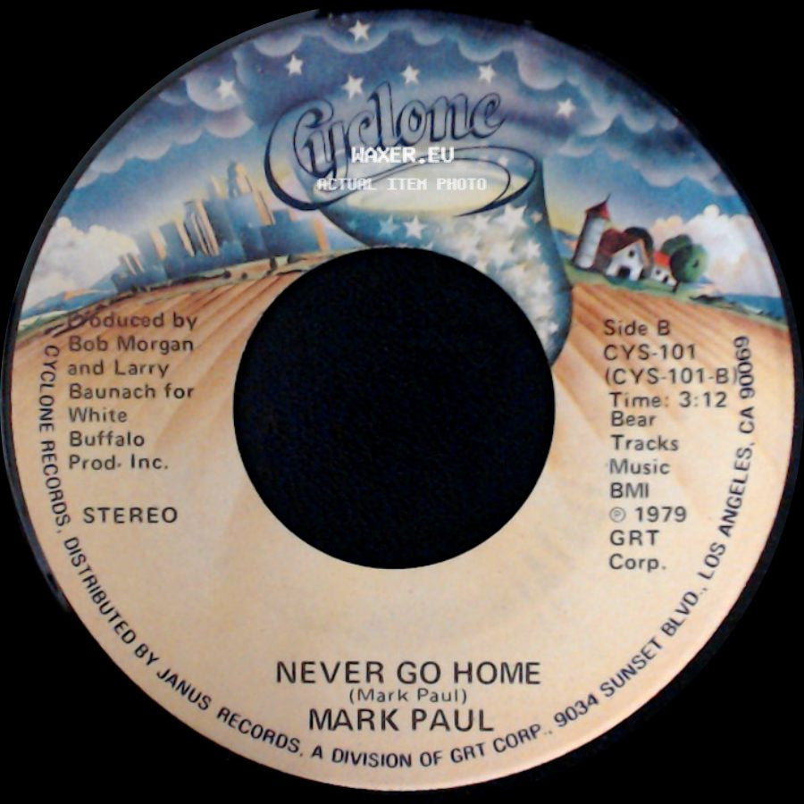 Mark Paul - Never Go Home / Never Go Home side A