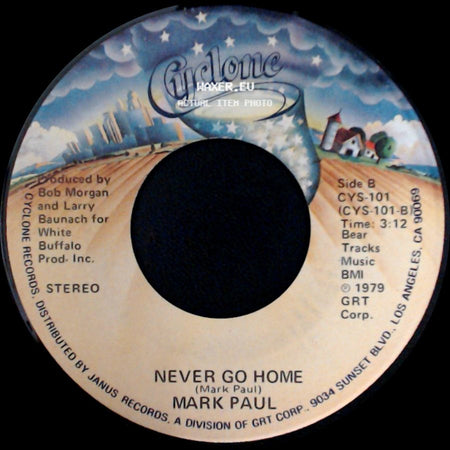 Mark Paul - Never Go Home / Never Go Home side A
