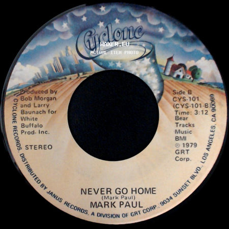Mark Paul - Never Go Home / Never Go Home side B
