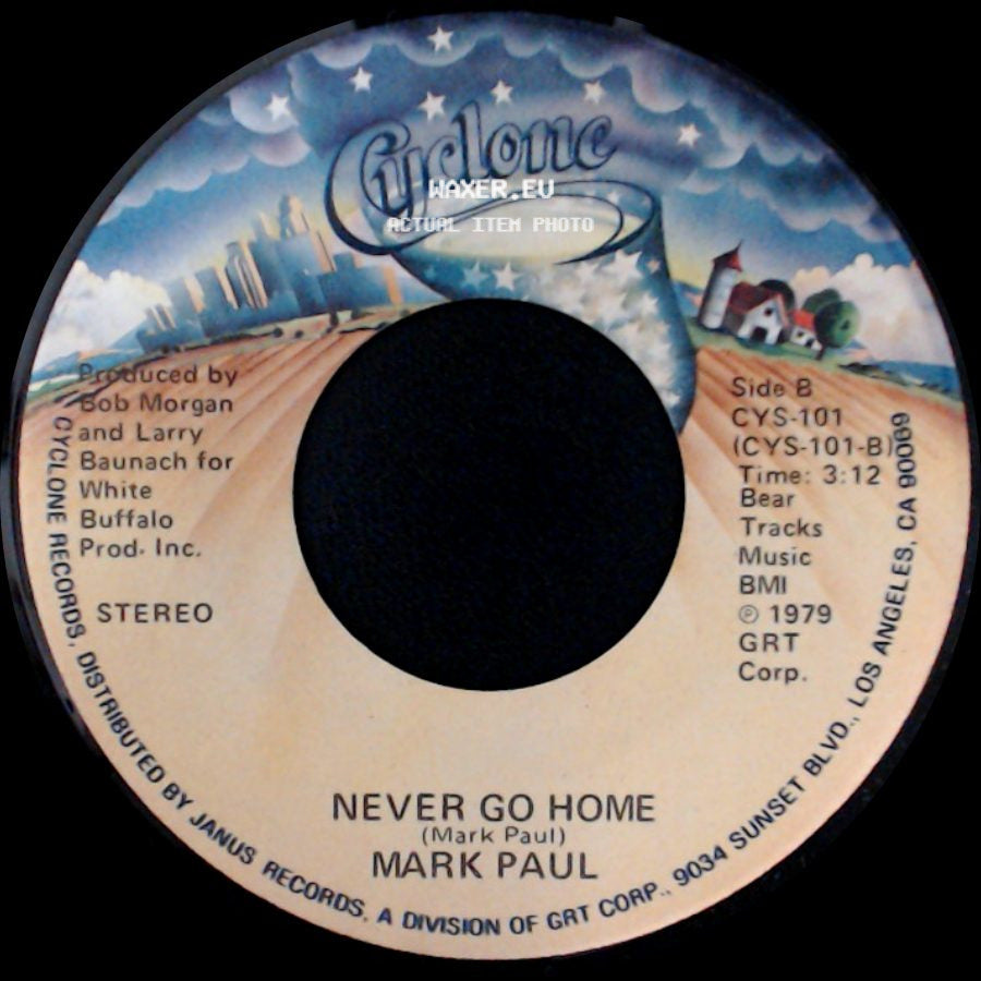 Mark Paul - I'm Gonna Love You / Never Go Home side B