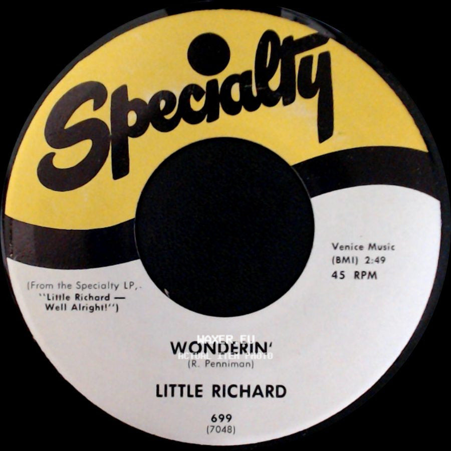 Little Richard - Wonderin' / Poor Boy Paul side A