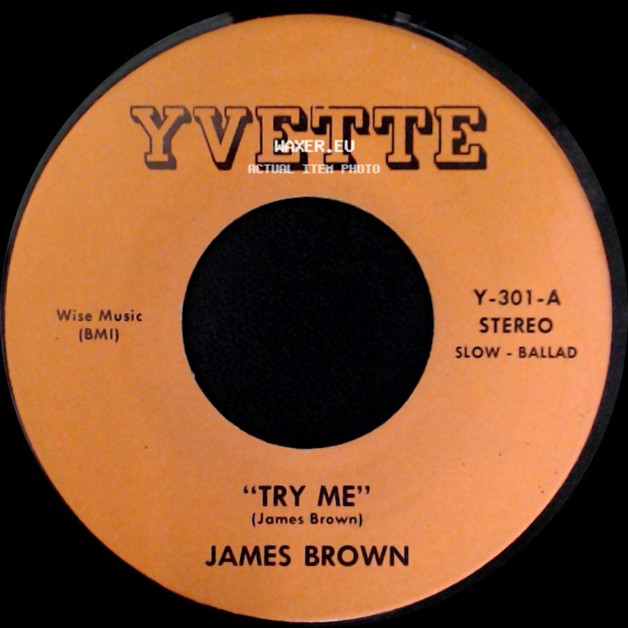 James Brown / Jermaine Jackson - Try Me / You're In Good Hands side A