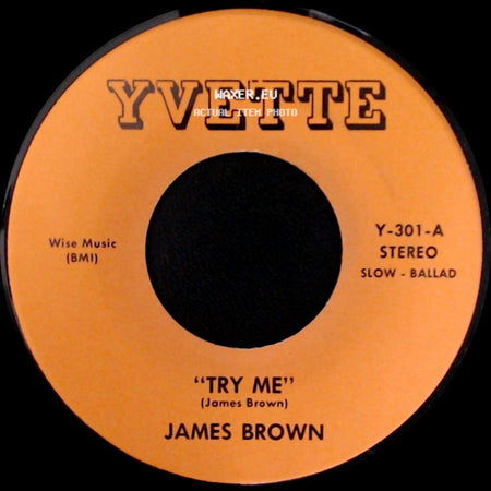 Jermaine Jackson / James Brown - You're In Good Hands / Try Me side B