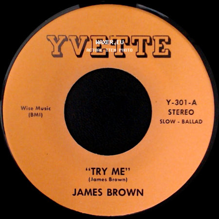 Jermaine Jackson / James Brown - You're In Good Hands / Try Me side B
