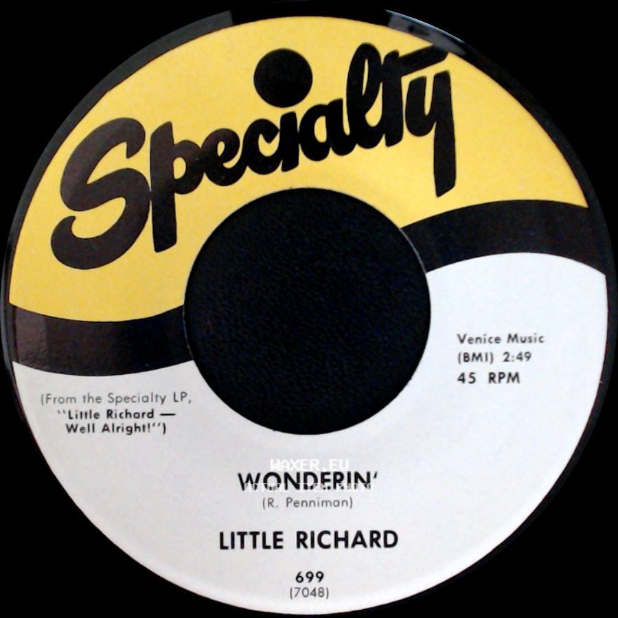 Little Richard - Poor Boy Paul / Wonderin' side B