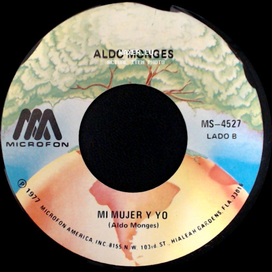 Aldo Monges - No Llores Que Siempre Fui Tuyo / Mi Mujer Y Yo side B