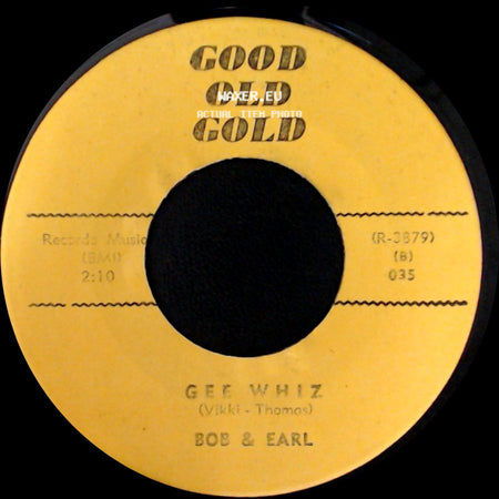 Bob & Earl / The Reflections - Gee Whiz / (Just Like) Romeo & Juliet side A