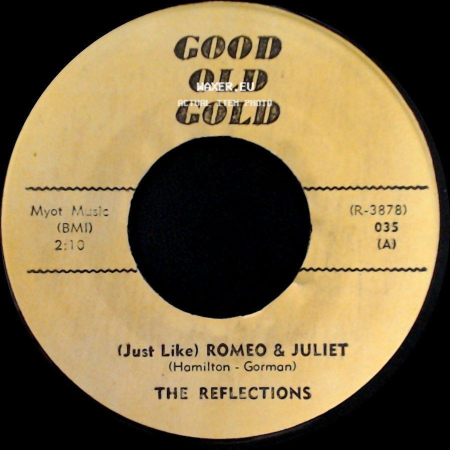 Bob & Earl / The Reflections - Gee Whiz / (Just Like) Romeo & Juliet side B