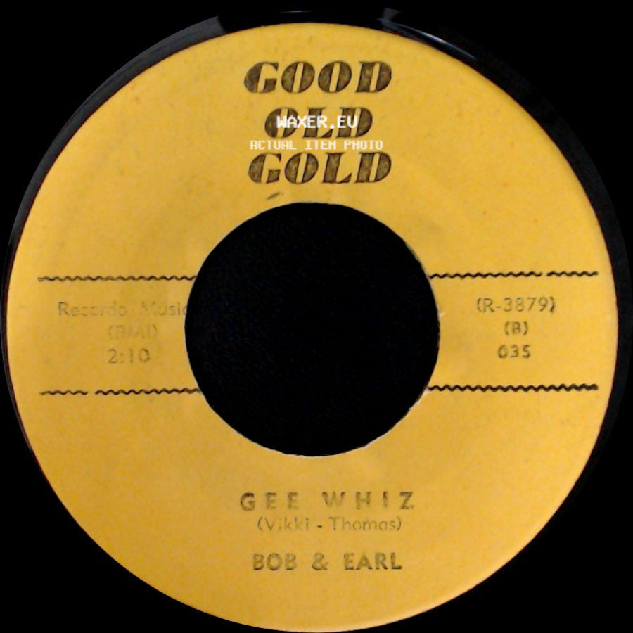 The Reflections / Bob & Earl - (Just Like) Romeo & Juliet / Gee Whiz side B
