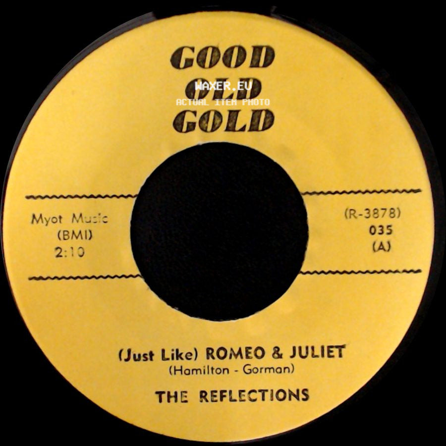 Bob & Earl / The Reflections - Gee Whiz / (Just Like) Romeo & Juliet side B