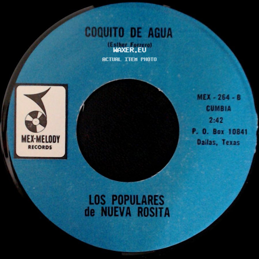 Los Populares De Nueva Rosita - Duermete Nino / Coquito De Agua side B