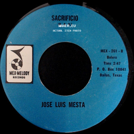 Jose Luis Mesta - Sacrificio / Tu Engaño side A