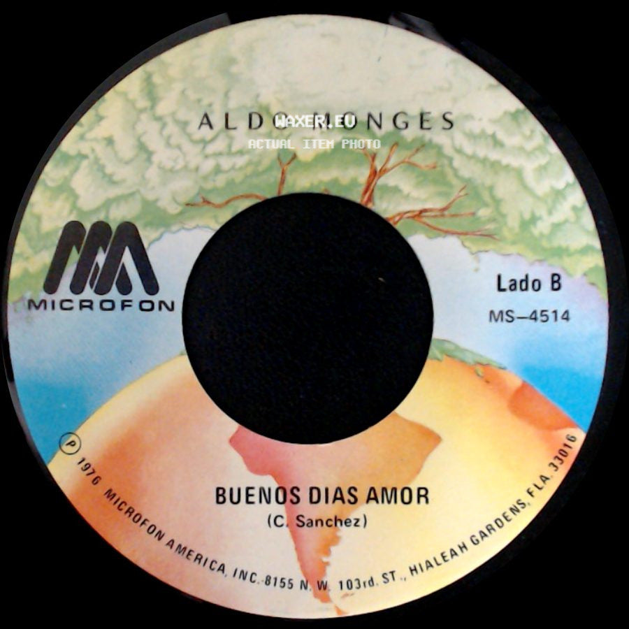 Aldo Monges - Querida Tristeza / Buenos Dias Amor side B