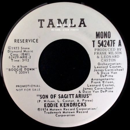 Eddie Kendricks - Son Of Sagittarius / Son Of Sagittarius side A