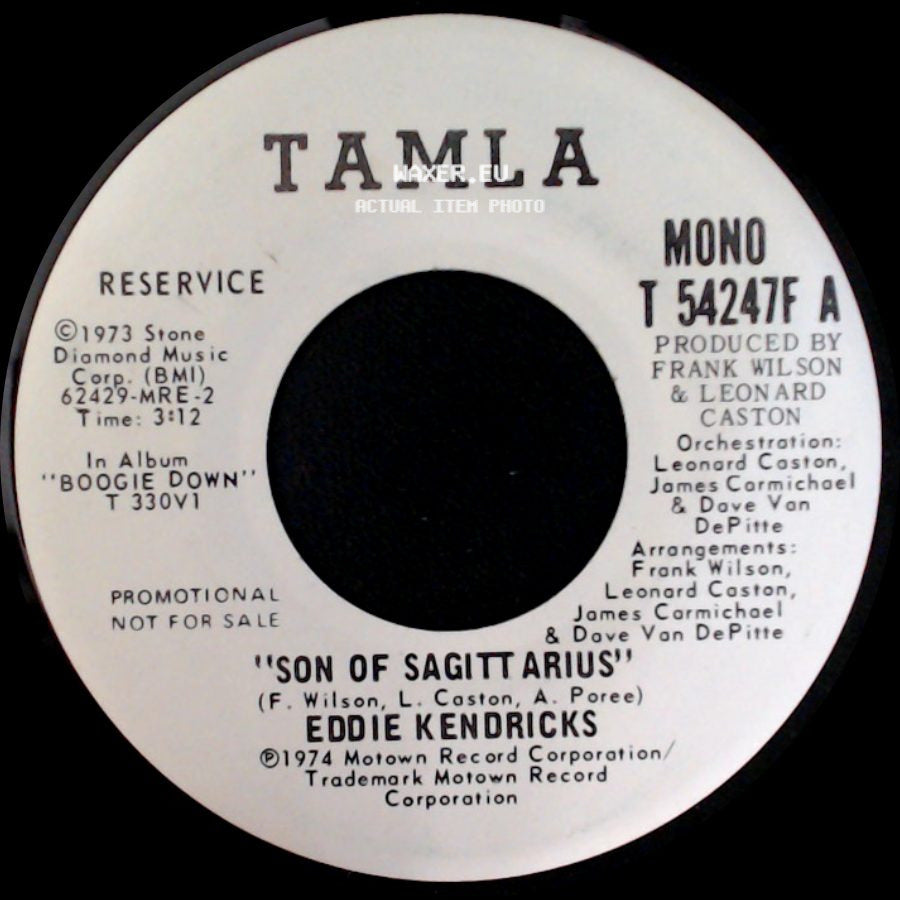 Eddie Kendricks - Son Of Sagittarius / Son Of Sagittarius side A