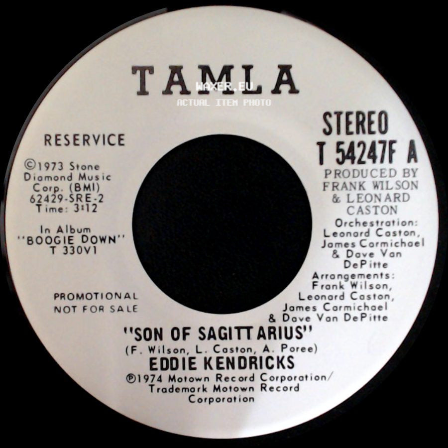 Eddie Kendricks - Son Of Sagittarius / Son Of Sagittarius side B
