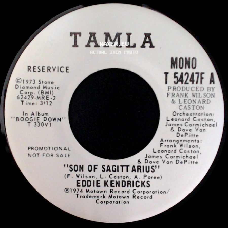 Eddie Kendricks - Son Of Sagittarius / Son Of Sagittarius side A