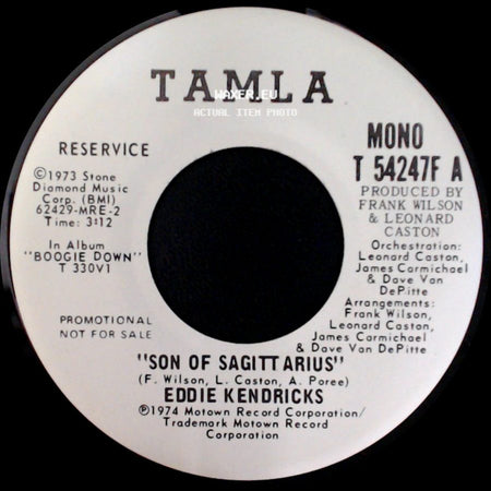 Eddie Kendricks - Son Of Sagittarius / Son Of Sagittarius side A