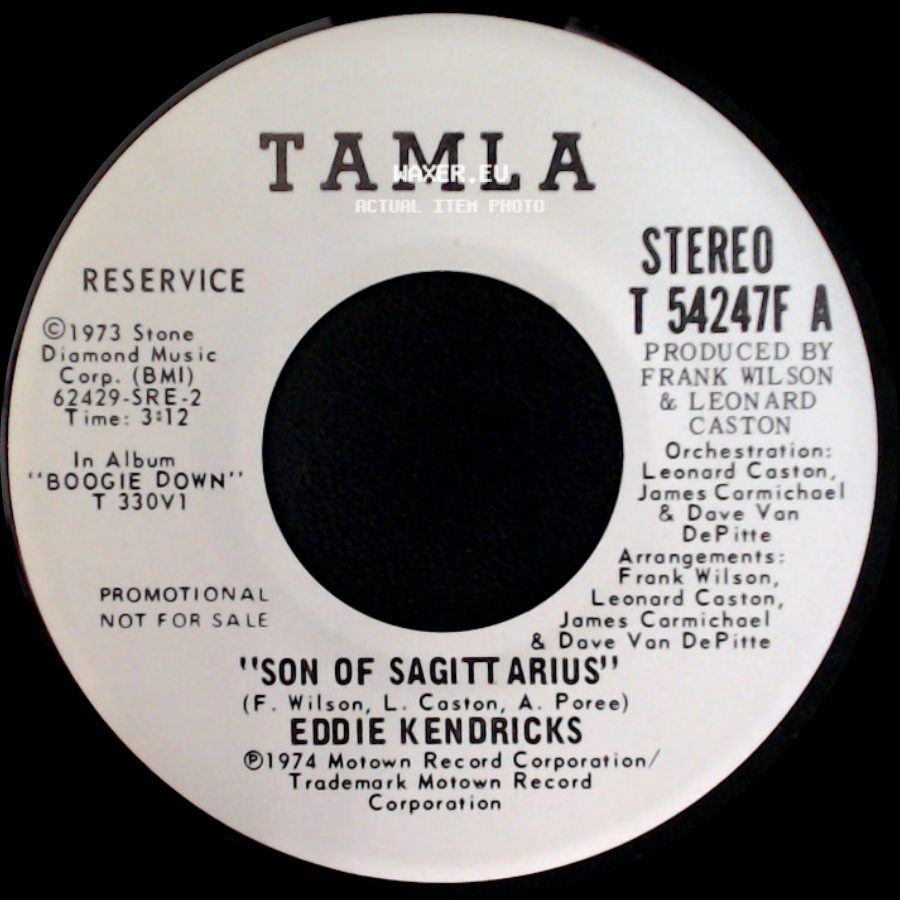 Eddie Kendricks - Son Of Sagittarius / Son Of Sagittarius side B