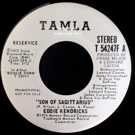 Eddie Kendricks - Son Of Sagittarius / Son Of Sagittarius side A