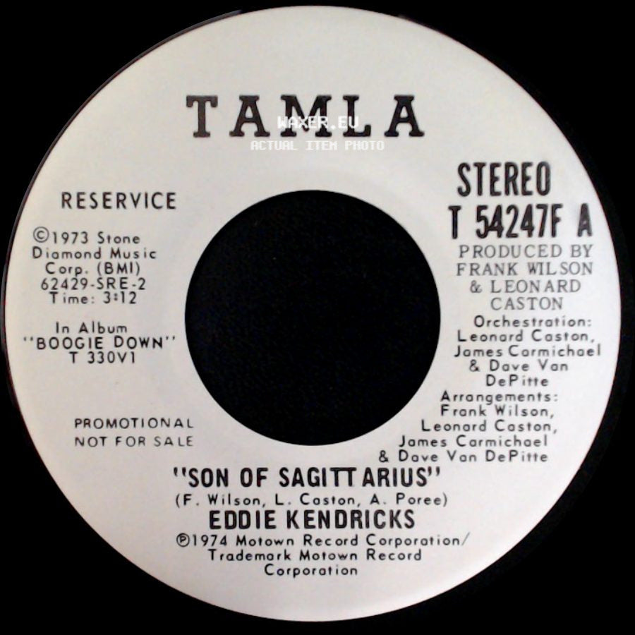Eddie Kendricks - Son Of Sagittarius / Son Of Sagittarius side B
