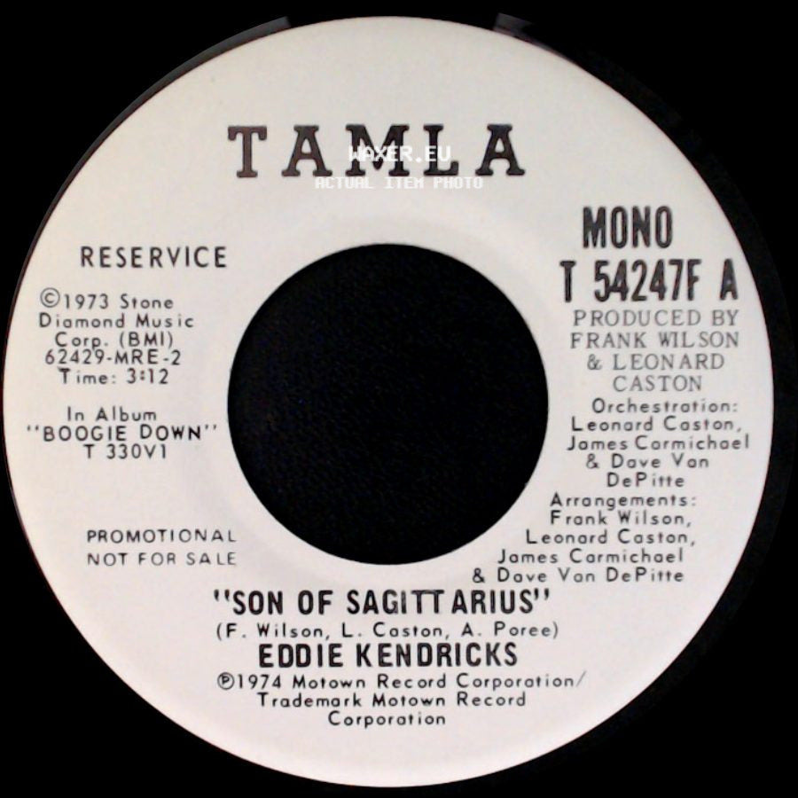 Eddie Kendricks - Son Of Sagittarius / Son Of Sagittarius side B