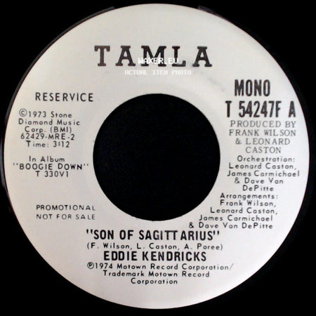 Eddie Kendricks - Son Of Sagittarius / Son Of Sagittarius side B