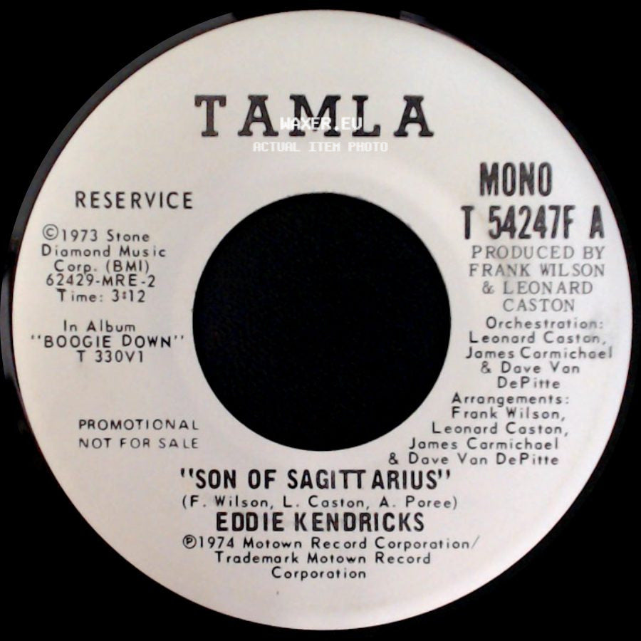 Eddie Kendricks - Son Of Sagittarius / Son Of Sagittarius side A