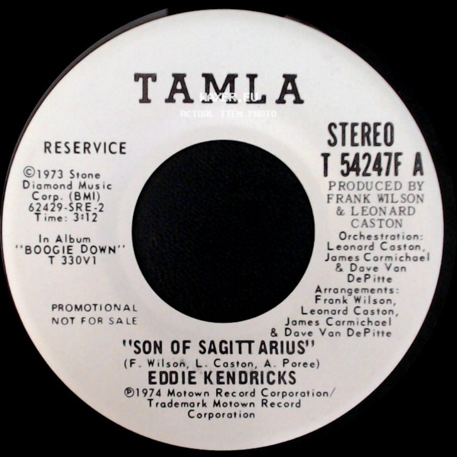 Eddie Kendricks - Son Of Sagittarius / Son Of Sagittarius side B