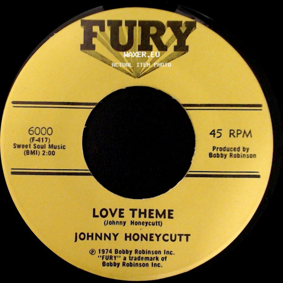 Johnny Honeycutt - Love Theme / Advice On Man's Love Life side A