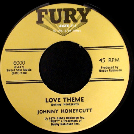 Johnny Honeycutt - Advice On Man's Love Life / Love Theme side B