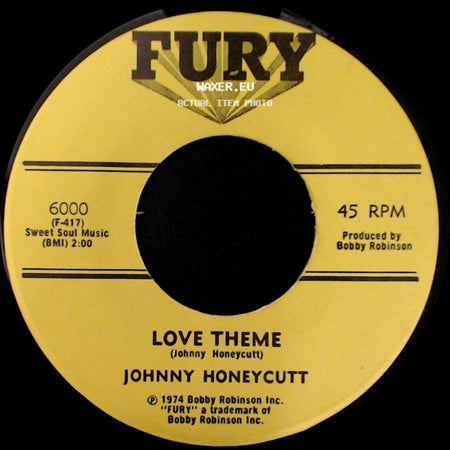 Johnny Honeycutt - Love Theme / Advice On Man's Love Life side A