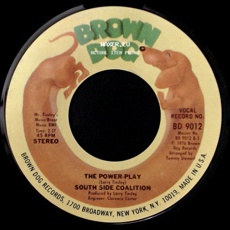 South Side Coalition - (Don't Cha Wanna) Get Down Get Down / The Power-Play side B