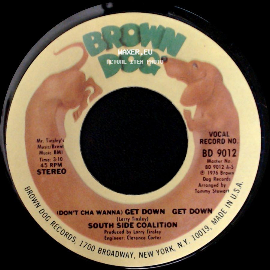 South Side Coalition - The Power-Play / (Don't Cha Wanna) Get Down Get Down side B