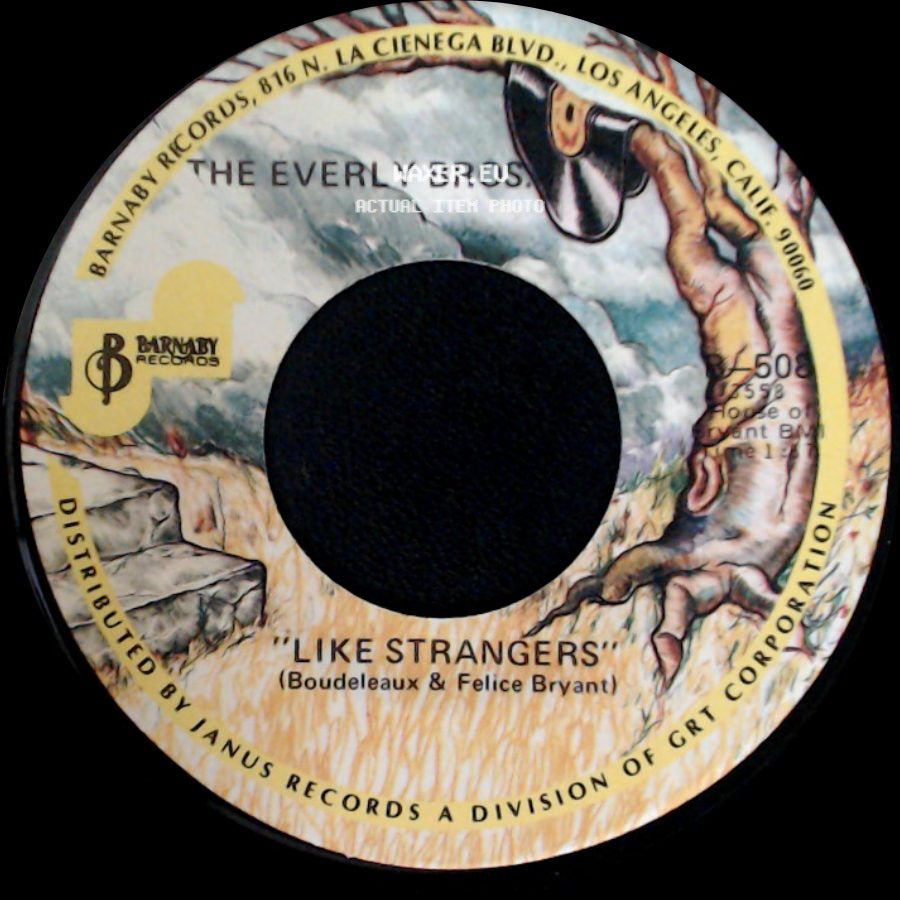 The Everly Bros. - Brand New Heartache / Like Strangers side B