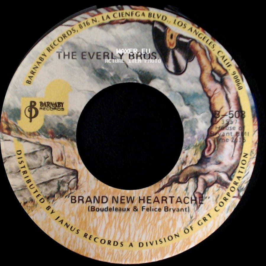 The Everly Bros. - Brand New Heartache / Like Strangers side A
