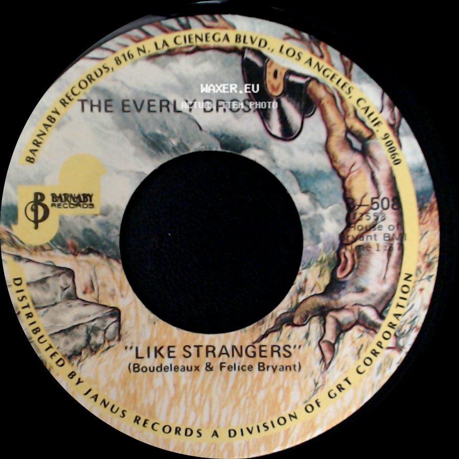 The Everly Bros. - Brand New Heartache / Like Strangers side B