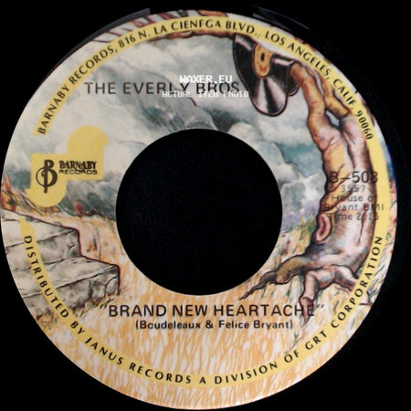 The Everly Bros. - Brand New Heartache / Like Strangers side A