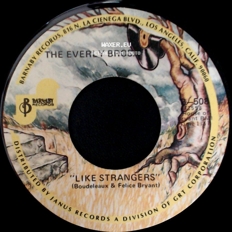 The Everly Bros. - Brand New Heartache / Like Strangers side B