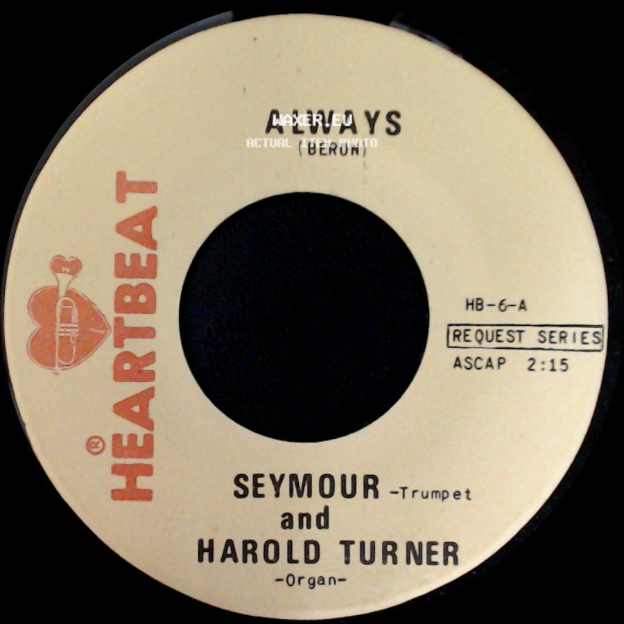 Seymour And Harold Turner - Always (Berun) / I Love You Truly side A