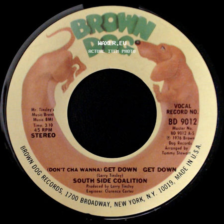 South Side Coalition - (Don't Cha Wanna) Get Down Get Down / The Power-Play side A