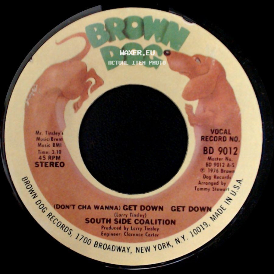 South Side Coalition - The Power-Play / (Don't Cha Wanna) Get Down Get Down side B