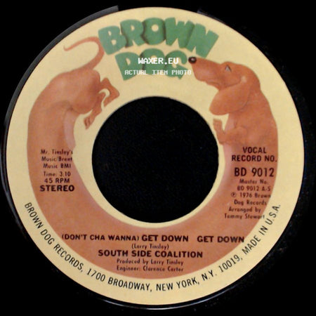 South Side Coalition - The Power-Play / (Don't Cha Wanna) Get Down Get Down side B