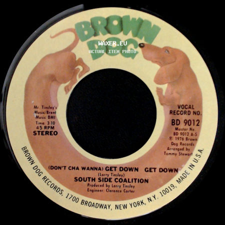 South Side Coalition - (Don't Cha Wanna) Get Down Get Down / The Power-Play side A