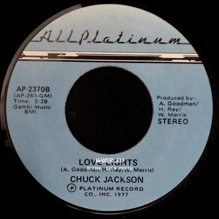 Chuck Jackson - One Of Those Yesterdays / Love Lights side B