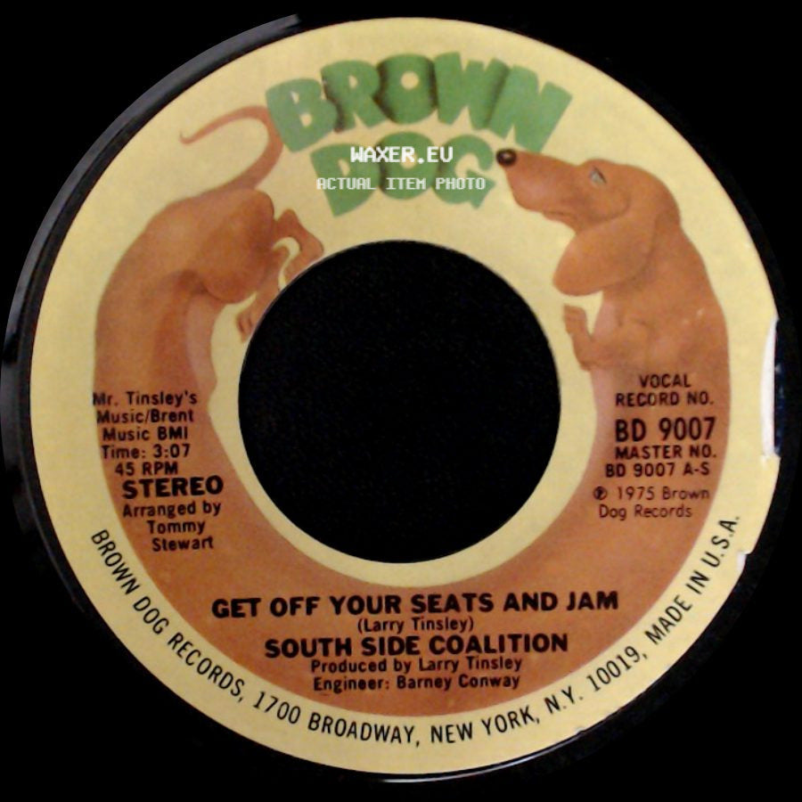 South Side Coalition - Get Off Your Seats And Jam / Get Off Your Seats And Jam side A